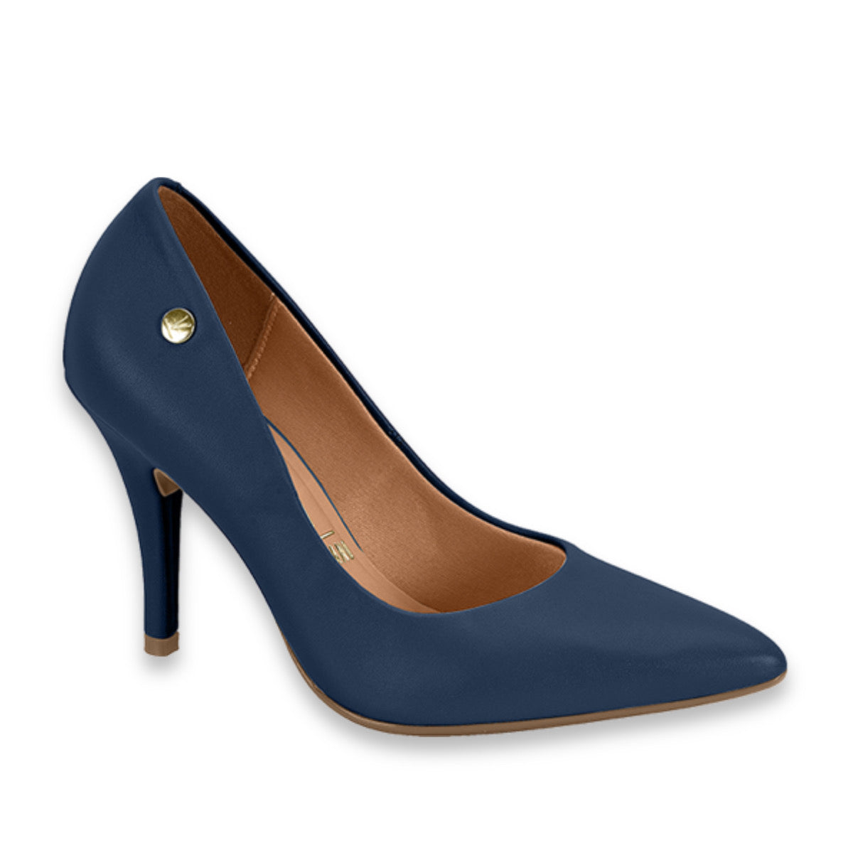 Navy Tacones Color Azul Marino Zapatilla Azul Marino Con Tacón