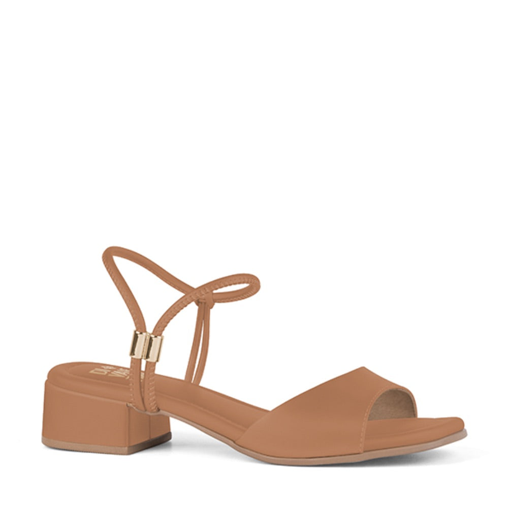 Sandalia de Tacón Camel – Marié Shoes Guatemala