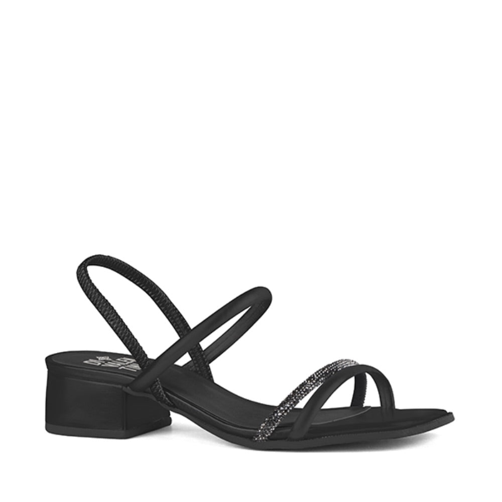 Sandalia de Tacón Negra – Marié Shoes Guatemala