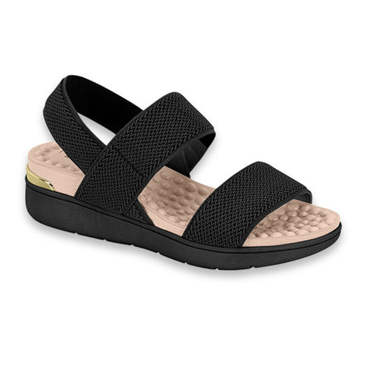 Sandalia negra