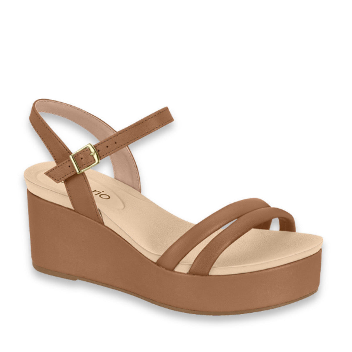 Sandalia camel